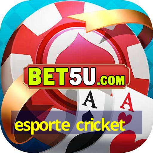 esporte cricket